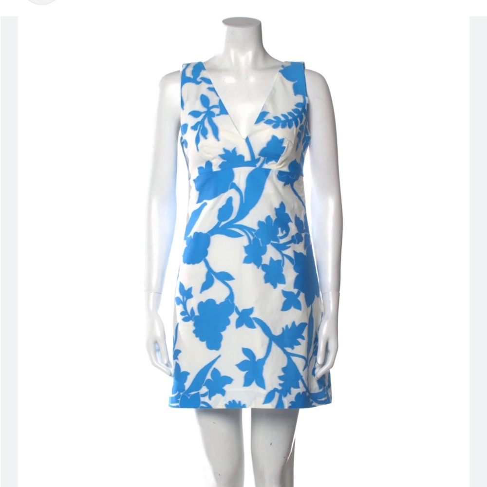 Milly Floral Print Dress